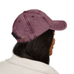 Vintage Embroidered Cap – "DOORSTEP" Distressed Dad Hat