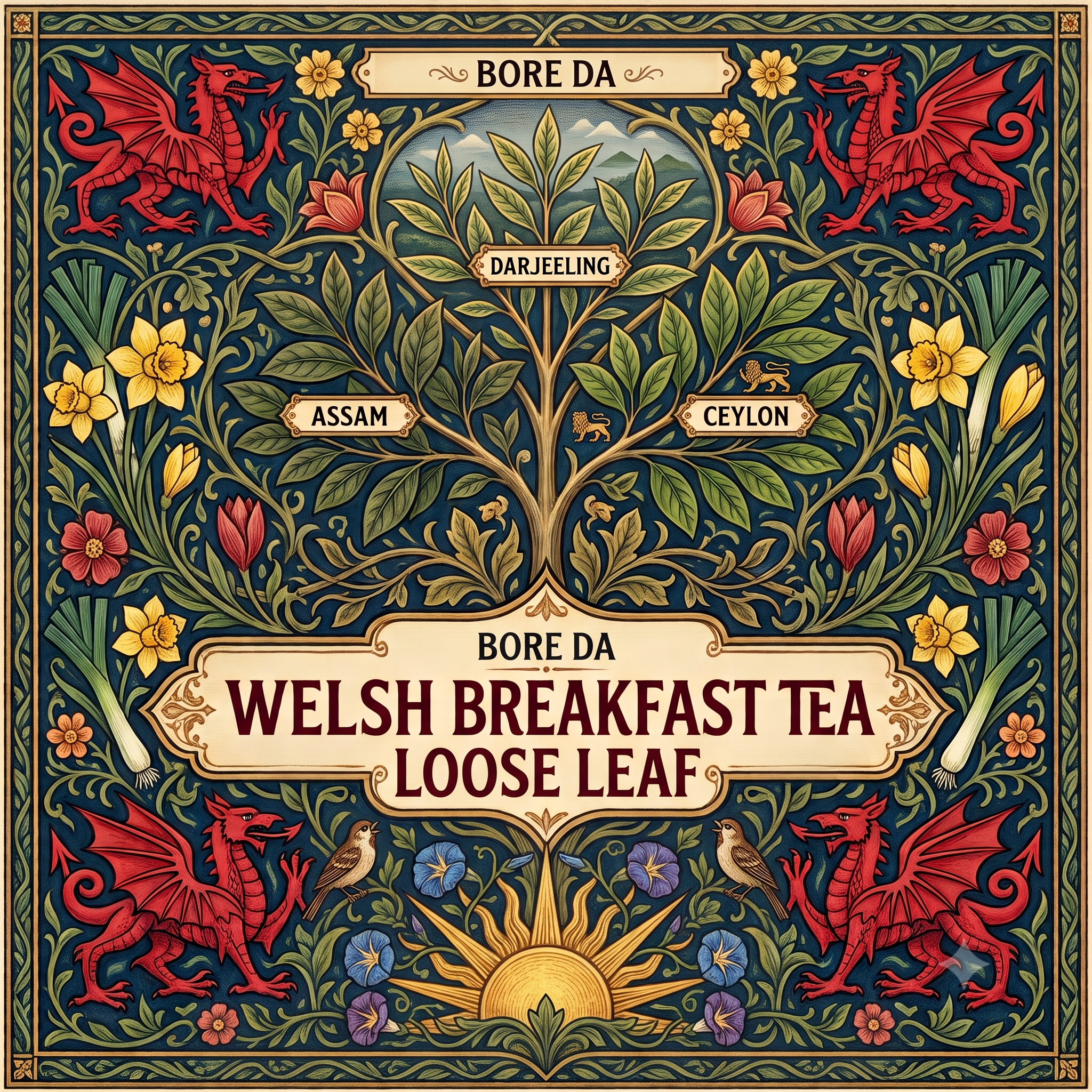 Bore Da - Welsh Breakfast Blend Loose Tea - 250g